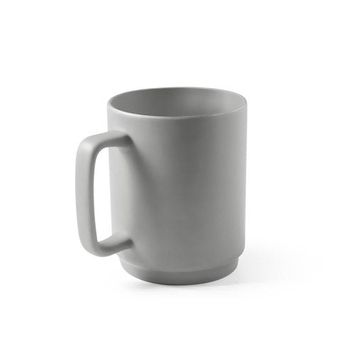 Caneca Cilíndrica em Cerâmica Mate 330 mL MIGHTY