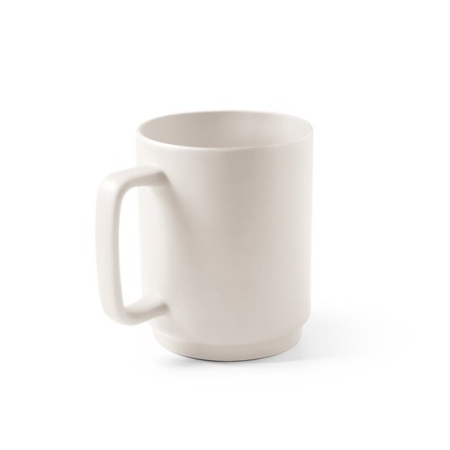 Caneca Cilíndrica em Cerâmica Mate 330 mL MIGHTY