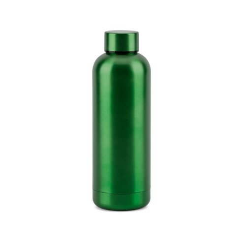 Garrafa ODIN METTALIC em 90% Aço Inoxidável Reciclado 550 mL