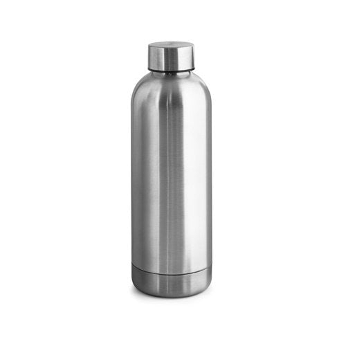 Garrafa ODIN METTALIC em 90% Aço Inoxidável Reciclado 550 mL