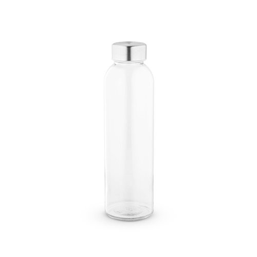 Garrafa SOLER em vidro com tampa em aço inoxidável para sublimação 500 mL