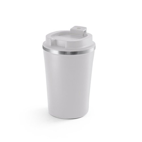 Copo de Viagem Phelps Ceramic em Aço Inoxidável 470 mL com Interior em Cerâmica
