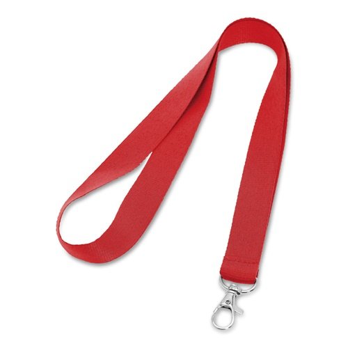 Lanyard LARIAT em Poliéster com Mosquetão Metálico