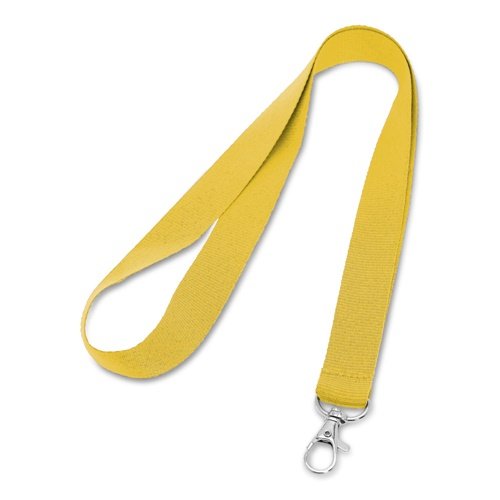 Lanyard LARIAT em Poliéster com Mosquetão Metálico