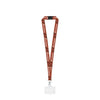 Lanyard Sublimado em Poliéster Reciclado com Mosquetão e Porta-Crachás