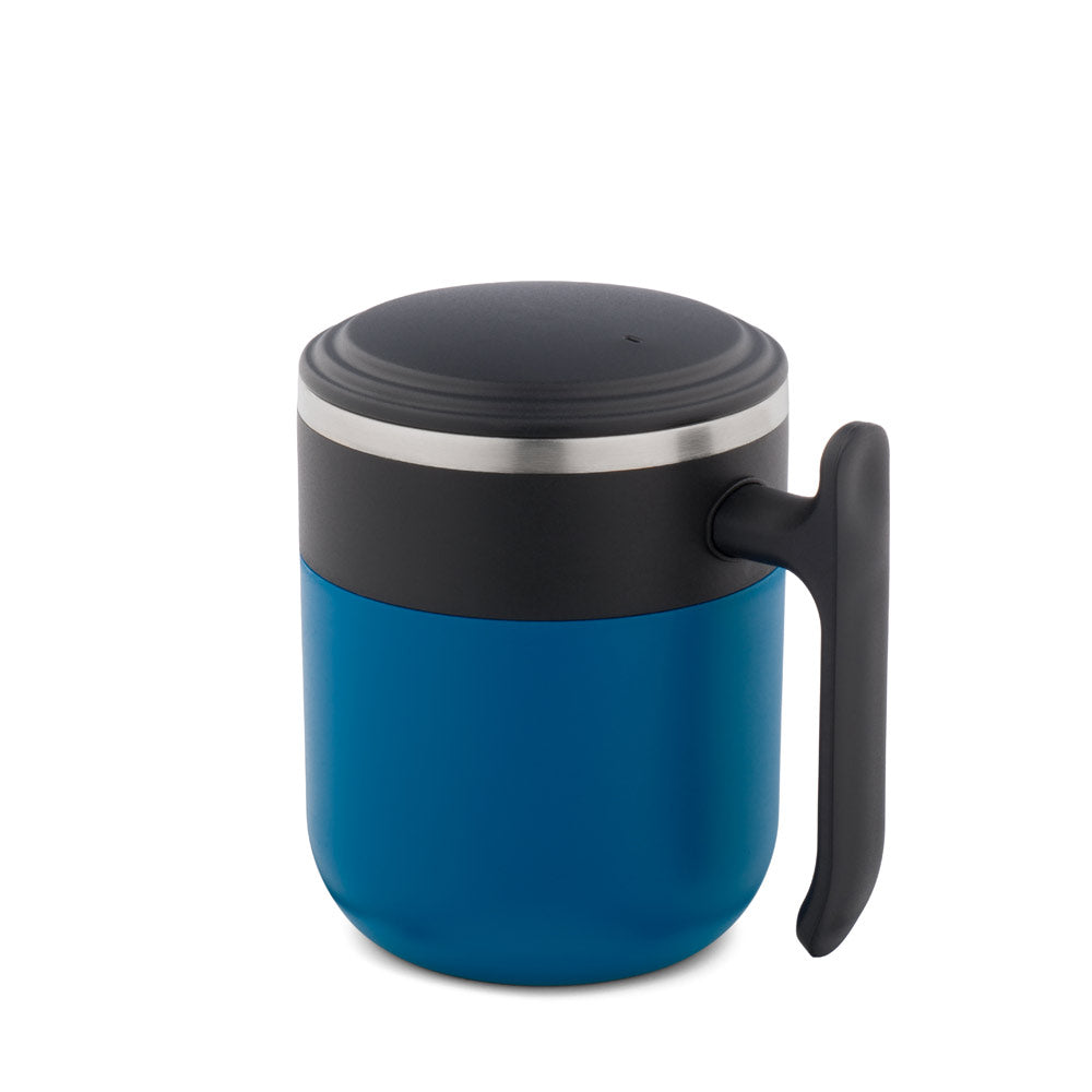 MALDINI Caneca de Viagem com Parede Interior em Aço Inoxidável 400 mL