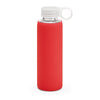 Garrafa de vidro borossilicato com bolsa de silicone 380 mL