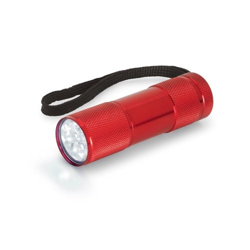 Lanterna Flashy em Alumínio com 9 LEDs e Alça