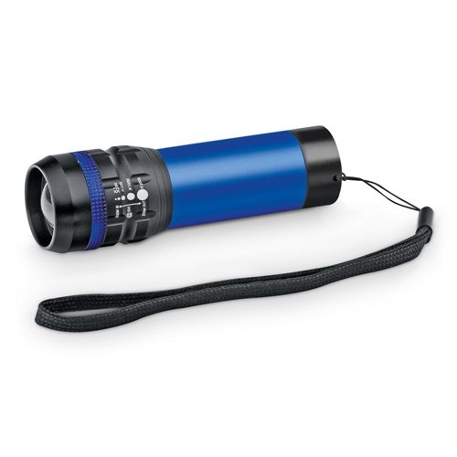 Lanterna em Alumínio com Zoom e 3 Modos de Iluminação