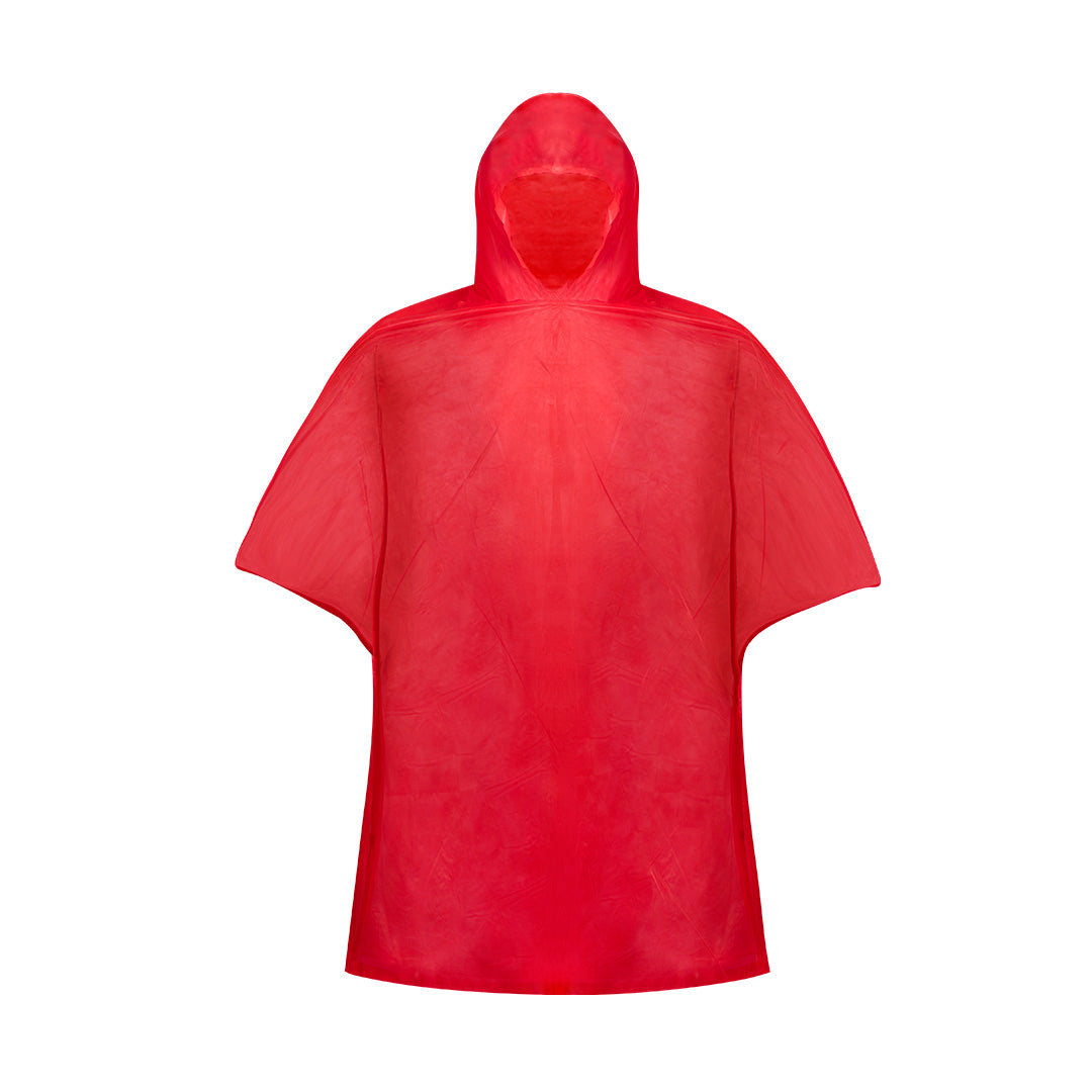 Poncho PVC Colorido com Fecho Lateral - Tamanho Único