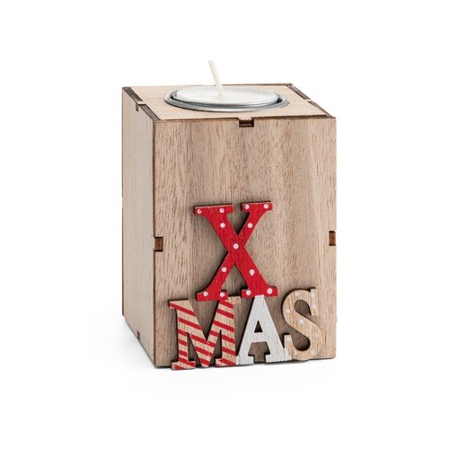 Suporte para Vela SCENT em MDF com Vela Aromática