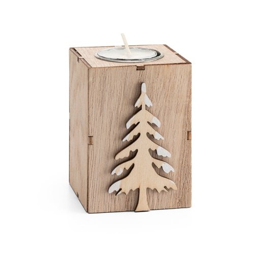 Suporte para Vela SCENT em MDF com Vela Aromática