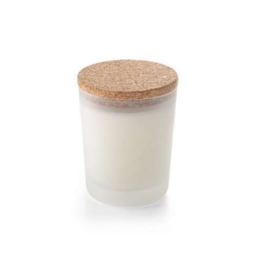 Vela Aromática Vegan em Copo de Vidro com Tampa em Cortiça 180 g - Duval