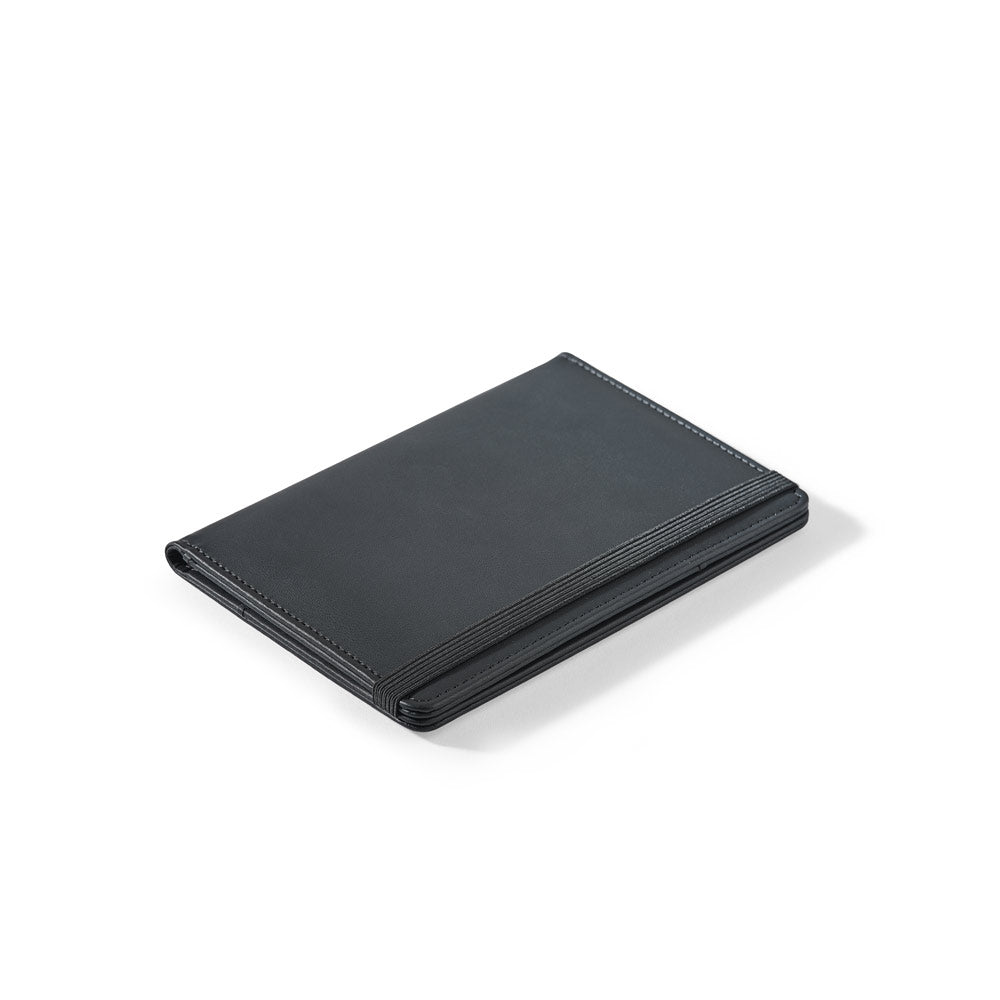Porta Passaporte em PU com Elástico e Bloqueio RFID