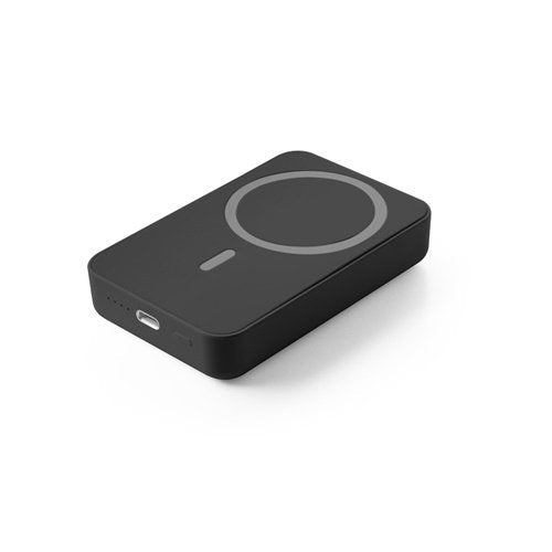 AMPERE 10 - Power bank magnética 10.000 mAh com carregamento wireless 15W em ABS reciclado
