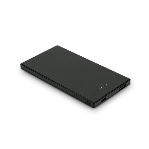DENNING Power Bank 5.000 mAh Slim em Aço Inoxidável