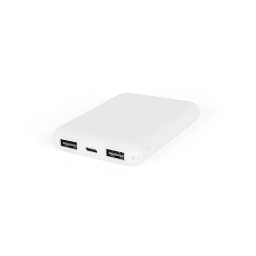 LEAKEY 5 Power bank 5.000 mAh em ABS reciclado