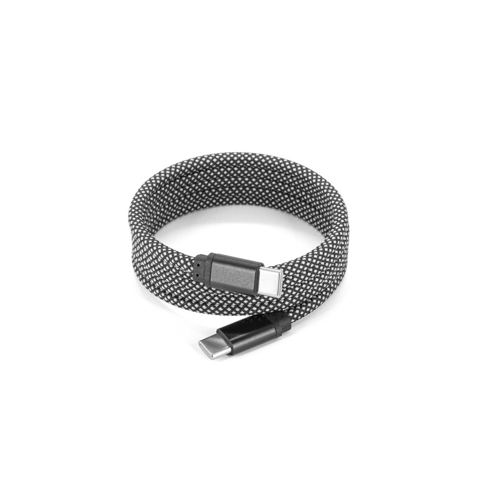 Cabo USB-C para USB-C com Cordão Entrelaçado e Sistema Magnético (60W)