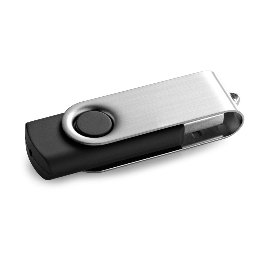 Pen Drive USB Claudius 2GB com Clipe Metálico
