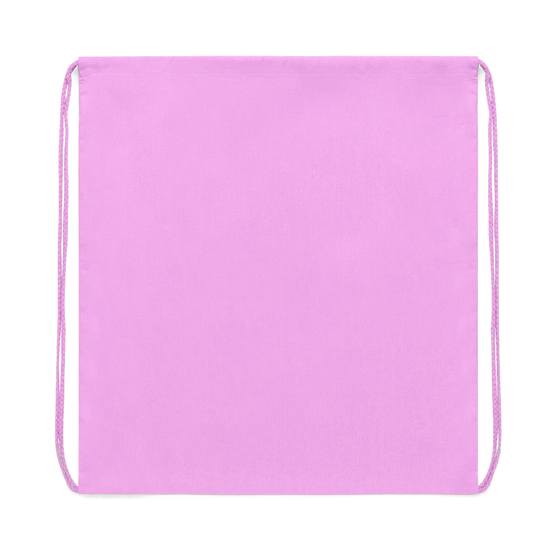 Mochila de Cordão Brilhante em Algodão