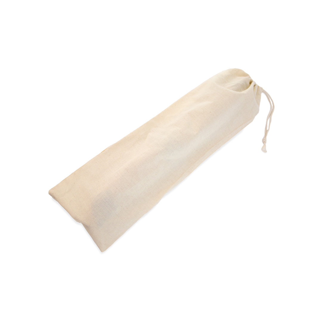 Bolsa Bread em Algodão Natural com Fecho de Cordão