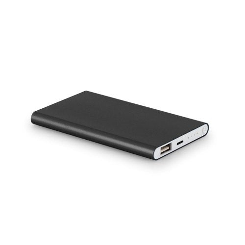 Power bank slim 4.000 mAh em ABS e Alumínio reciclados MARCET