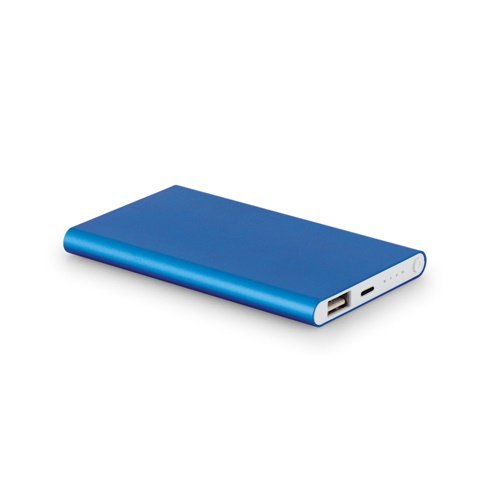 Power bank slim 4.000 mAh em ABS e Alumínio reciclados MARCET