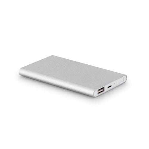Power bank slim 4.000 mAh em ABS e Alumínio reciclados MARCET