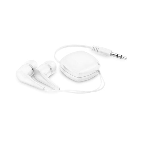 PINEL Auriculares Retráteis com Cabo de 0,75 m em ABS