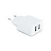 Adaptador USB REDI em ABS com 2 portas 5V/1,2A