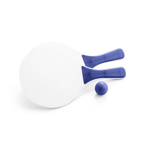 Raquetes de Praia FILIPINAS em MDF com Bola Colorida