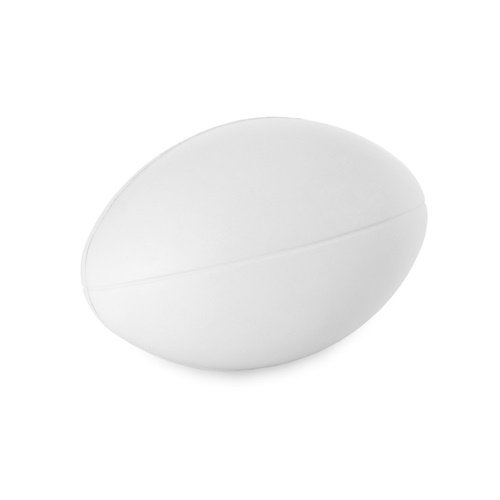 Anti-stress em espuma PU formato bola de rugby