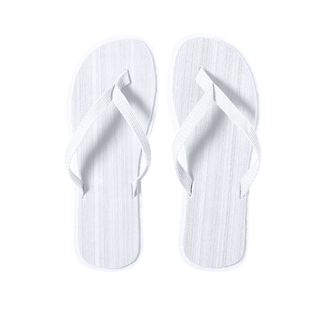 Chanclas Caimán com Sola Grossa e Tira Colorida