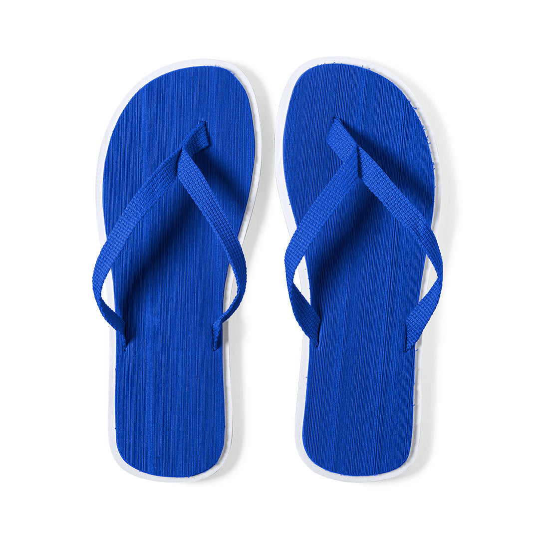 Chanclas Caimán com Sola Grossa e Tira Colorida