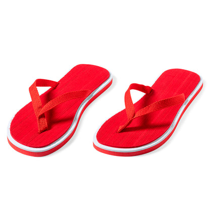 Chanclas Caimán com Sola Grossa e Tira Colorida