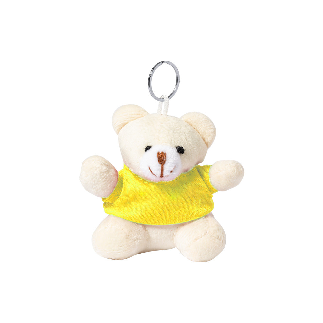 Chaveiro Ursinho de Peluche Colorido