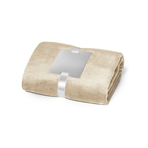 Manta polar 240 g/m² com fita e cartão para personalização DYLEAF