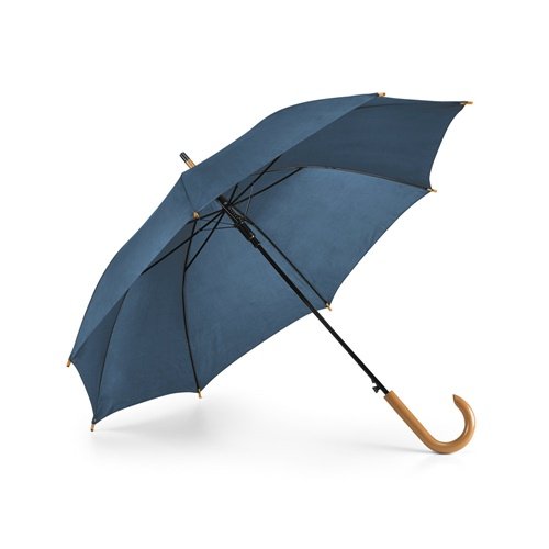 PATTI Guarda-chuva automático em poliéster 190T com pega em madeira