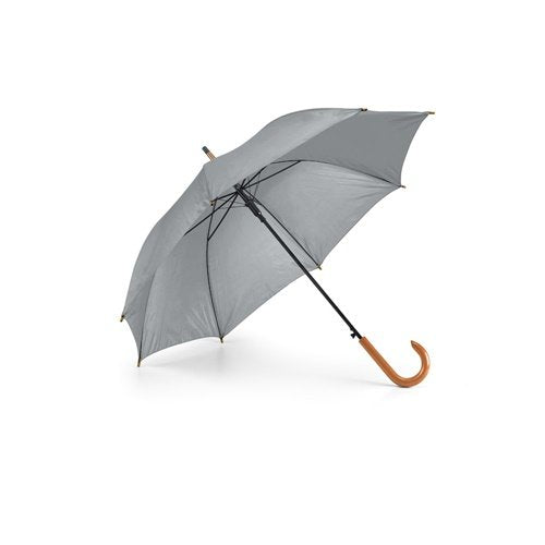 PATTI Guarda-chuva automático em poliéster 190T com pega em madeira