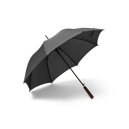 APOLO Guarda-chuva automático em poliéster reciclado e madeira
