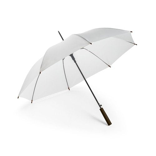 APOLO Guarda-chuva automático em poliéster reciclado e madeira