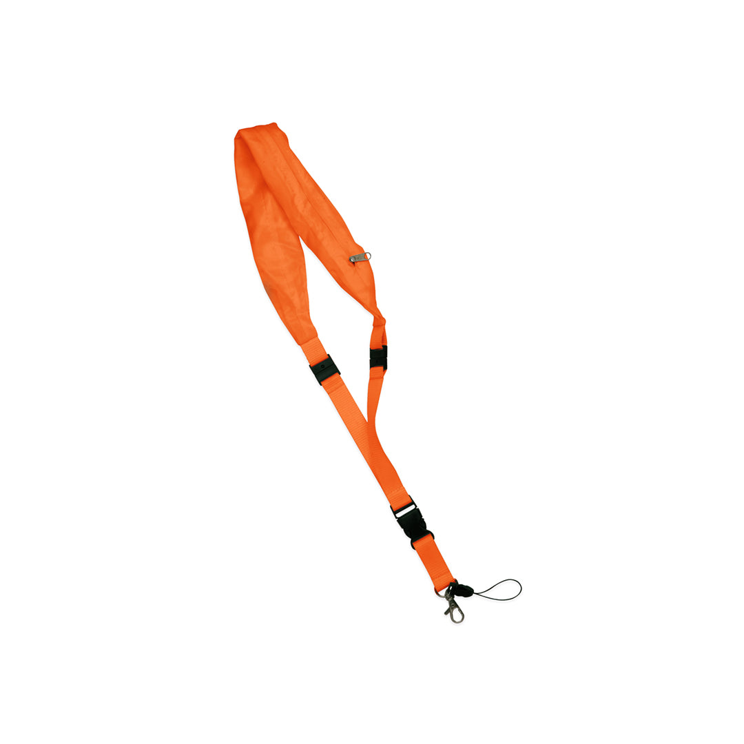 Lanyard 'Bob' com Gorro Impermeável e Fecho de Zíper