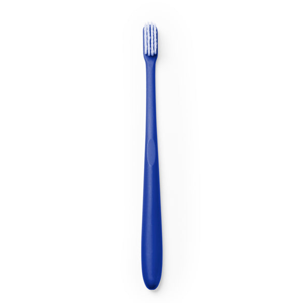 Escova de Dentes em Plástico Azul com Cerdas Macias