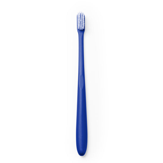 Escova de Dentes em Plástico Azul com Cerdas Macias