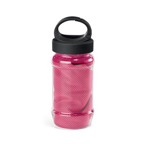 ARTX PLUS: Garrafa com Gancho e Toalha de Desporto Refrescante