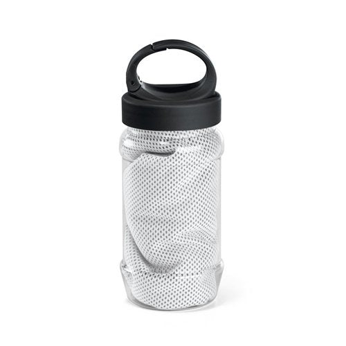 ARTX PLUS: Garrafa com Gancho e Toalha de Desporto Refrescante