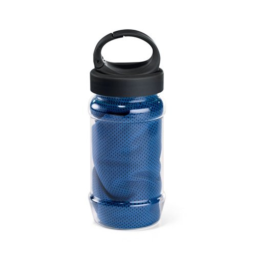 ARTX PLUS: Garrafa com Gancho e Toalha de Desporto Refrescante