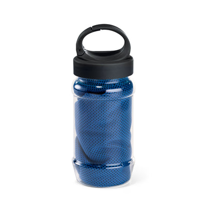 ARTX PLUS: Garrafa com Gancho e Toalha de Desporto Refrescante
