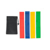 Conjunto de 4 Bandas Elásticas de Ginástica com Bolsa Non-Woven