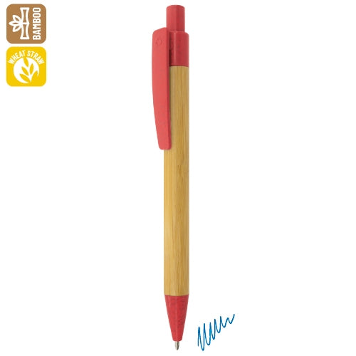 Esferográfica Bambu e Fibra de Trigo
